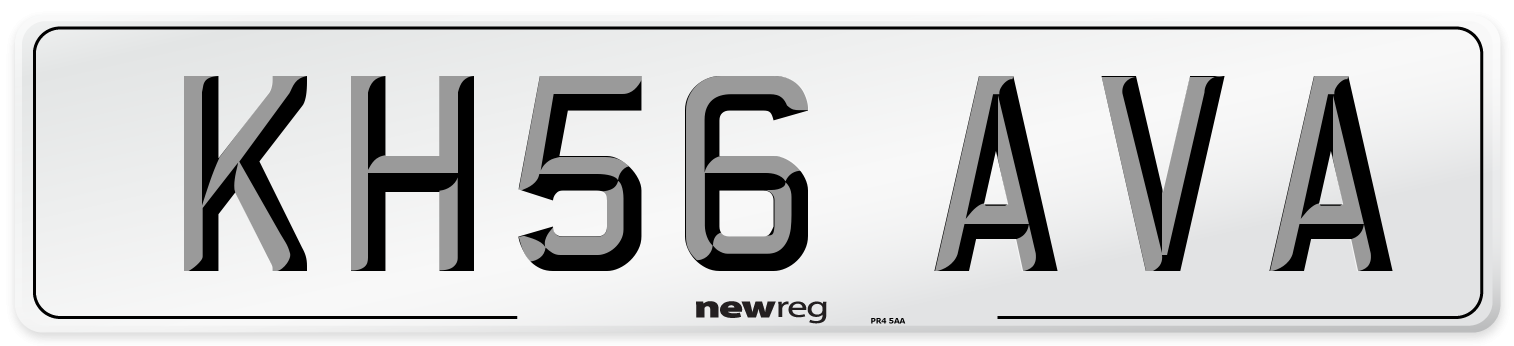 KH56 AVA Number Plate from New Reg